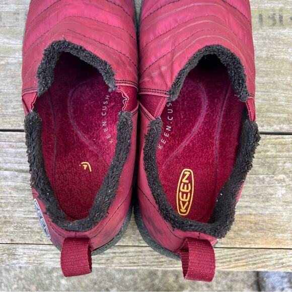 Keen Howser II Outdoors Slipper fleece lined Andorra cranberry 1026851 Size 10 - Picture 5 of 7